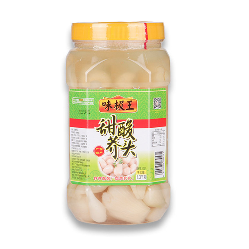 甜酸荞头开平特产酸甜教头农家腌制藠头餐前小吃凉拌茭头开胃泡菜